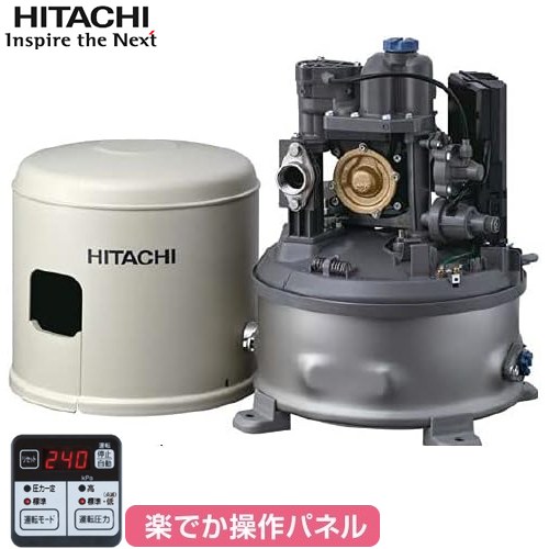 日立 HITACHI WT-P200Y 直送 代引不可 浅井戸用自動ポンプ-